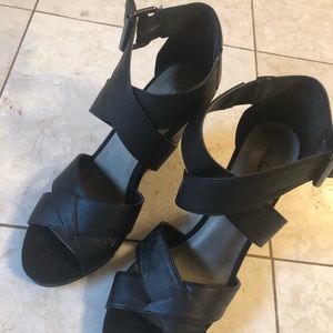 Michael Antonio Wedges Shoes Black Size US 8M